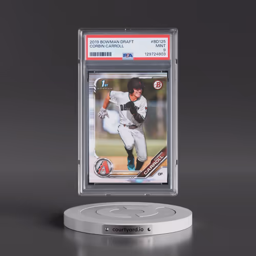 2019 Bowman Draft #BD125 Corbin Carroll (PSA 9 MINT)
