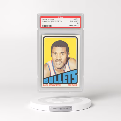 1972 Topps #132 Dave Stallworth (PSA 8 NM-MT)