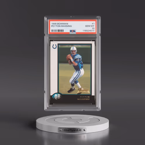 1998 Bowman #1 Peyton Manning (PSA 10 GEM MINT)