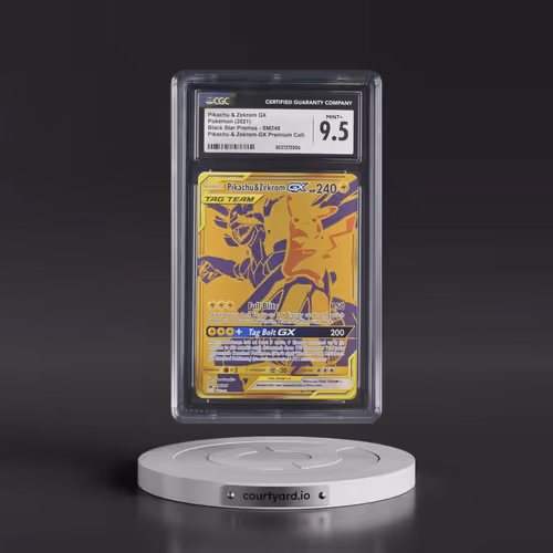 2016 Black Star Promos - Sun & Moon #SM248 Pikachu & Zekrom GX - Holo Pikachu & Zekrom GX Pr