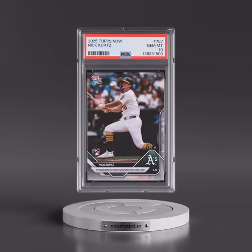 2025 Topps Now #787 Nick Kurtz (PSA 10 GEM MINT)