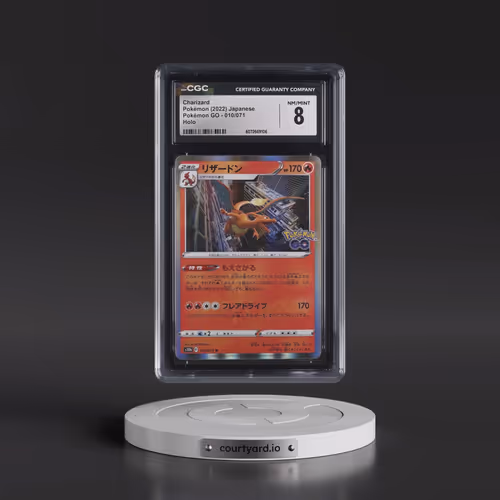 2022 Pokémon GO #010/071 Charizard - Holo (CGC 8 NM-MT)