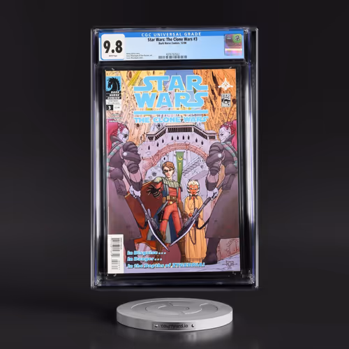 Star Wars: The Clone Wars #3 CGC 9.8 White Pages (Dark Horse Comics, 12/08) - Universal