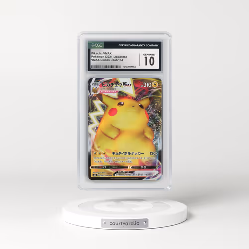 2021 VMAX Climax #046/184 Pikachu VMAX - Holo (CGC 10 GEM MINT)