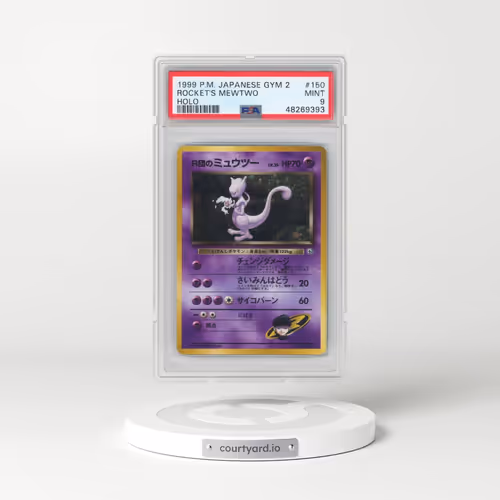1999 Pokémon Gym 2 #150 Rocket's Mewtwo - Holo (PSA 9 MINT)