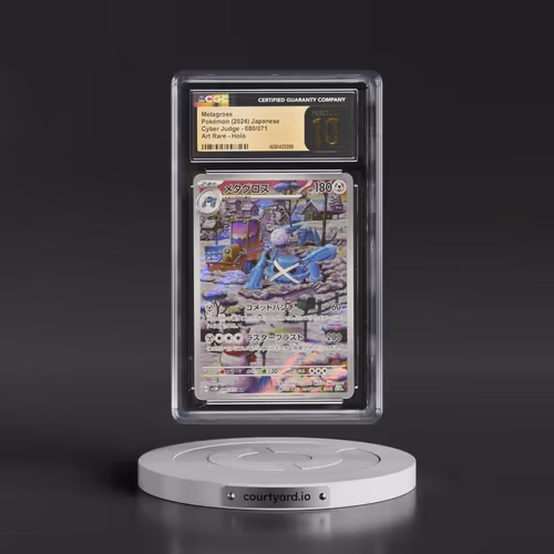 2024 Pokémon Sv5m-Cyber Judge #080 Metagross - Art Rare (CGC 10 PRISTINE)