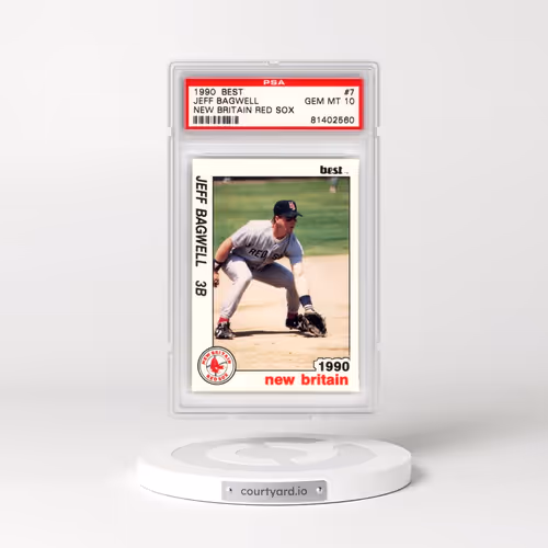 1990 Best New Britain Red Sox #7 Jeff Bagwell (PSA 10 GEM MINT)