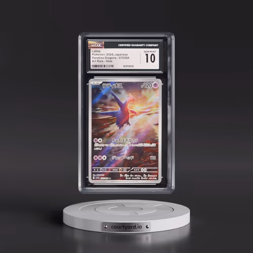 2024 Pokémon Sv7a-Paradise Dragona #070 Latios - Art Rare (CGC 10 GEM MINT)