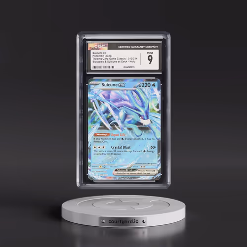 2023 Pokémon Clb-Trading Card Game Classic Blastoise & Suicune EX Deck #010 Suicune EX - Holo (CGC 9