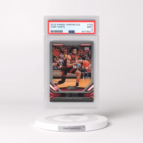 2019 Panini Chronicles #193 Coby White (PSA 9 MINT)