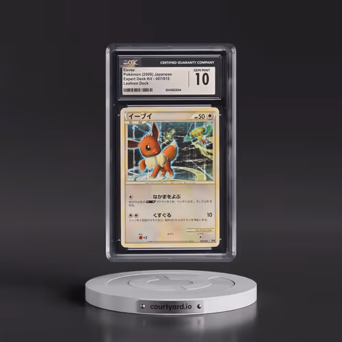2009 Expert Deck Kit #007/015 Eevee - Leafeon Deck (Green E) (CGC 10 GEM MINT)