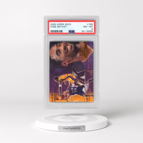 2000 Upper Deck #189 Kobe Bryant (PSA 8 NM-MT)