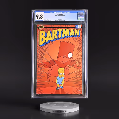 Bartman #4 CGC 9.8 White Pages (Bongo Comics Group, 1995) - Universal