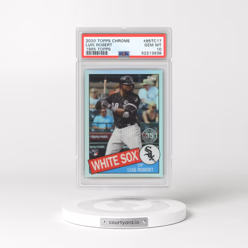 2020 Topps Chrome 1985 Topps #85TC17 Luis Robert (PSA 10 GEM MINT)