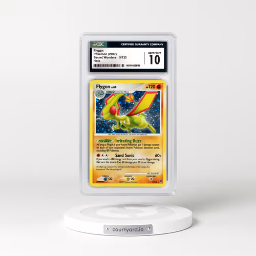 2007 Secret Wonders #5 Flygon - Holo (CGC 10 GEM MINT)