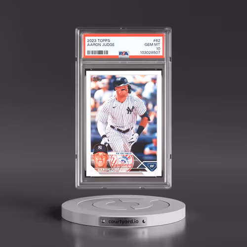 2023 Topps #62 Aaron Judge (PSA 10 GEM MINT)