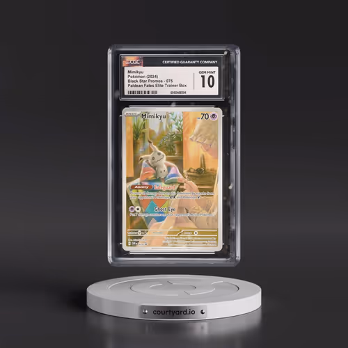 2023 Black Star Promos - Scarlet & Violet SVP EN #075 Mimikyu - Paldean Fates Elite Trainer Box (Hol
