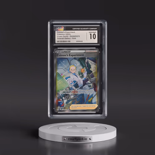 2023 Crown Zenith #GG59/GG70 Colress's Experiment - Galarian Gallery Holo (CGC 10 GEM MINT)