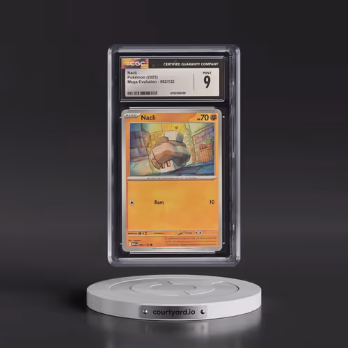 2025 Mega Evolution - MEG EN #082/132 Nacli (CGC 9 MINT)