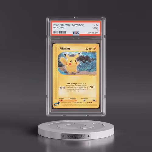 2003 Pokémon Skyridge #84 Pikachu (PSA 9 MINT)