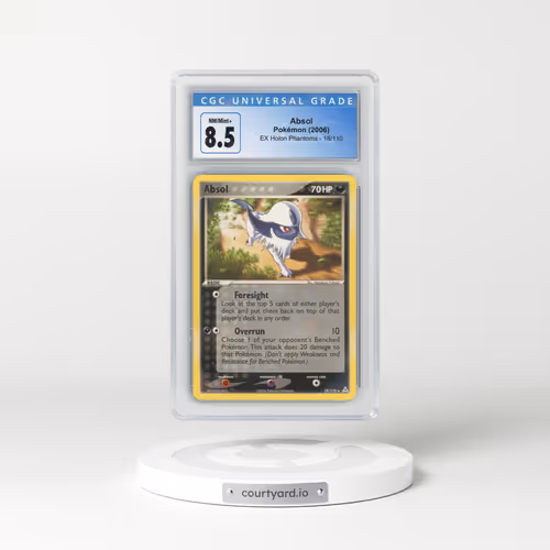 2006 EX Holon Phantoms #18/110 Absol (CGC 8.5 NM-MT+)