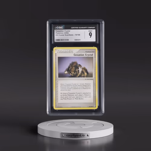 2006 EX Crystal Guardians #74/100 Cessation Crystal (CGC 9 MINT)
