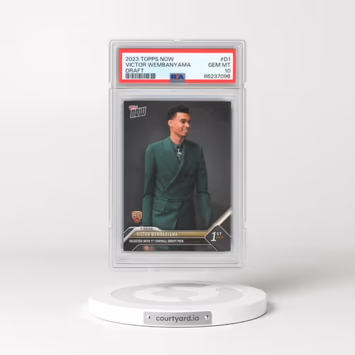 2023 Topps Now Draft #D1 Victor Wembanyama (PSA 10 GEM MINT)
