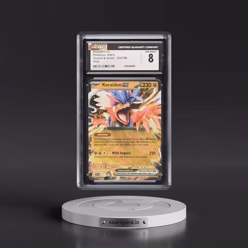 2023 Pokémon Svi EN-Scarlet & Violet #125 Koraidon EX - Holo (CGC 8 NM-MT)