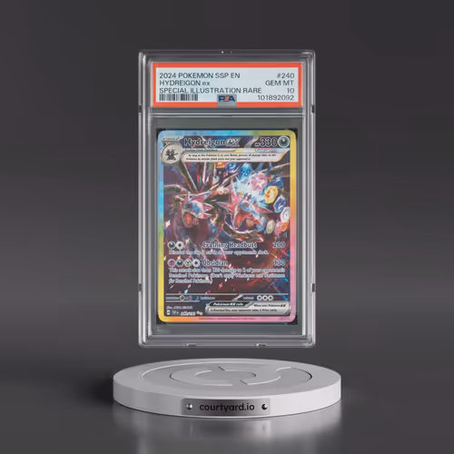 2024 Pokémon Ssp EN-Surging Sparks #240 Hydreigon EX - Holo Special Illustration Rare (PSA 10 GEM MI