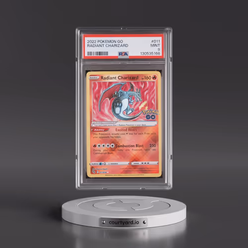 2022 Pokémon Go #011 Radiant Charizard - Holo (PSA 9 MINT)