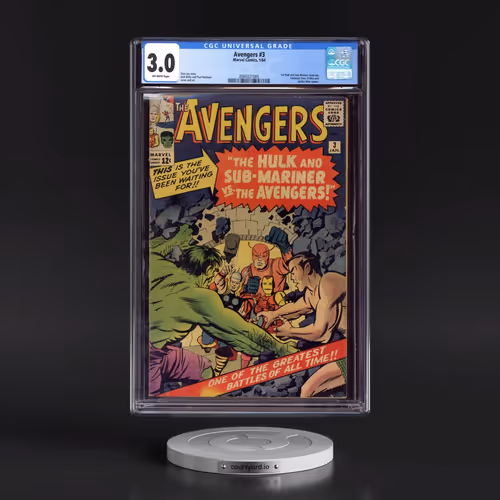 Avengers #3 CGC 3.0 Off-white Pages (Marvel Comics, 1/64) - Universal