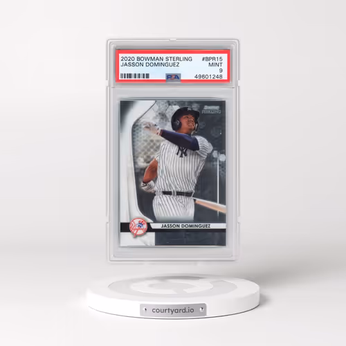 2020 Bowman Sterling #BPR15 Jasson Dominguez (PSA 9 MINT)