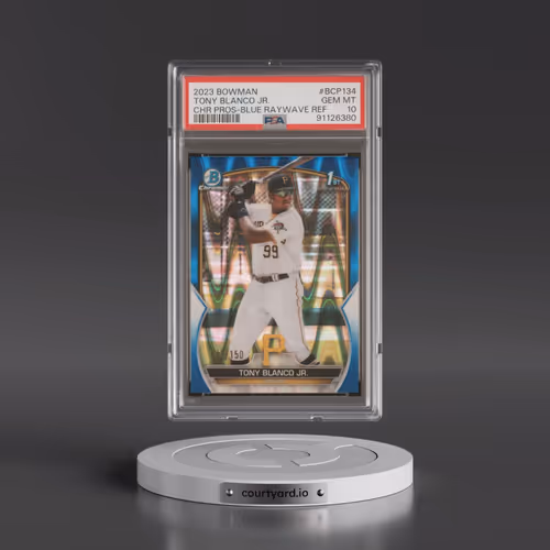 2023 Bowman Chrome Prospects #BCP134 Tony Blanco Jr. - Blue Raywave (PSA 10 GEM MINT)
