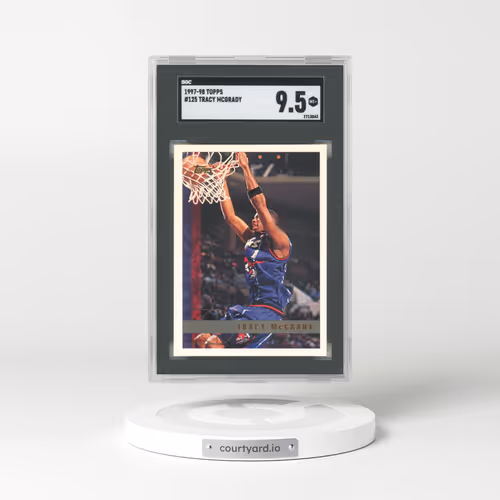 1998 Topps #125 Tracy McGrady (SGC 9.5 MINT+)