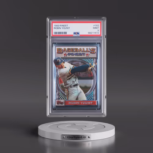 1993 Finest #192 Robin Yount (PSA 9 MINT)