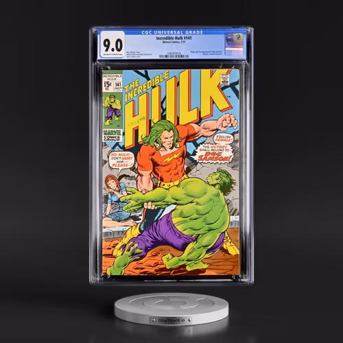 Incredible Hulk #141 CGC 9.0 Off-white to White Pages (Marvel Comics, 7/71)