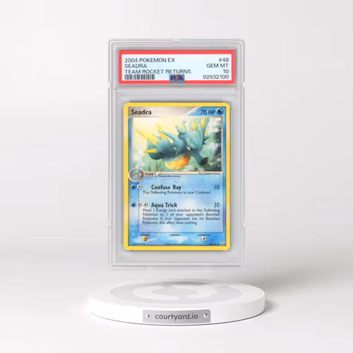 2004 Pokémon EX Team Rocket Returns #48 Seadra (PSA 10 GEM MINT)