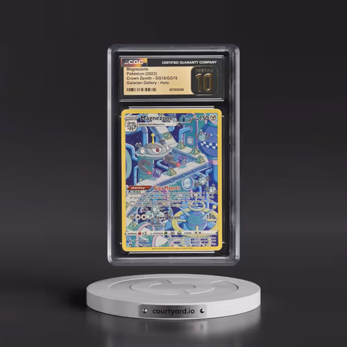 2023 Crown Zenith #GG18/GG70 Magnezone - Galarian Gallery Holo (CGC 10 PRISTINE)