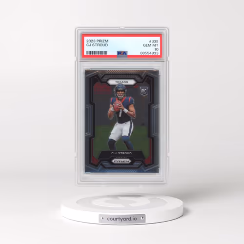 2023 Panini Prizm #339 CJ Stroud (PSA 10 GEM MINT)
