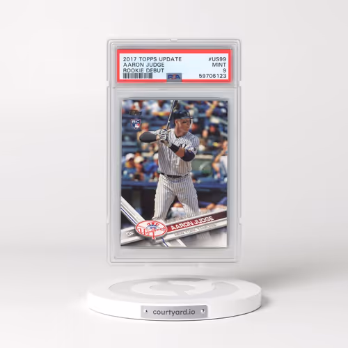 2017 Topps Update #US99 Aaron Judge - Rookie Debut (PSA 9 MINT)