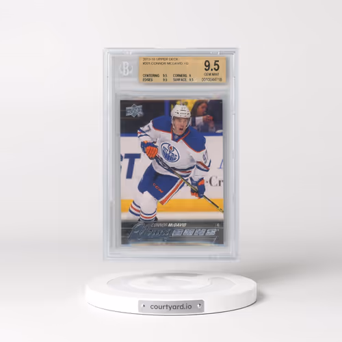 2015 Upper Deck #201 Connor McDavid (BGS 9.5 GEM MINT)