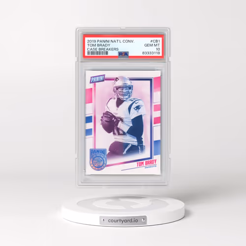 2019 Panini National Convention Case Breakers #CB1 Tom Brady (PSA 10 GEM MINT)