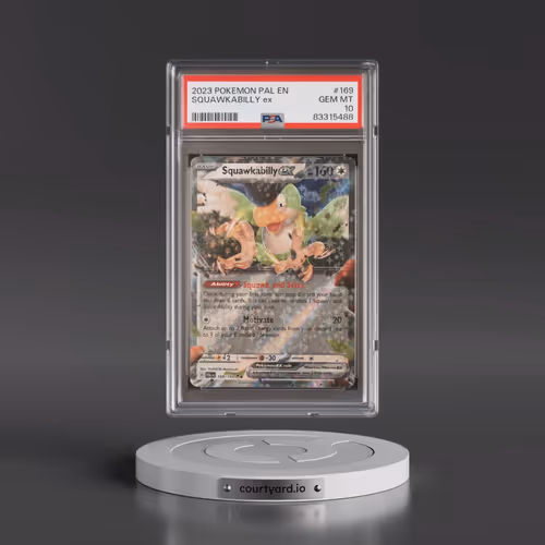 2023 Pokémon Pal EN-Paldea Evolved #169 Squawkabilly EX - Holo (PSA 10 GEM MINT)