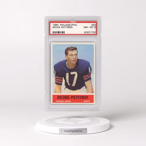 1964 Philadelphia #23 Richie Petitbon (PSA 8 NM-MT)