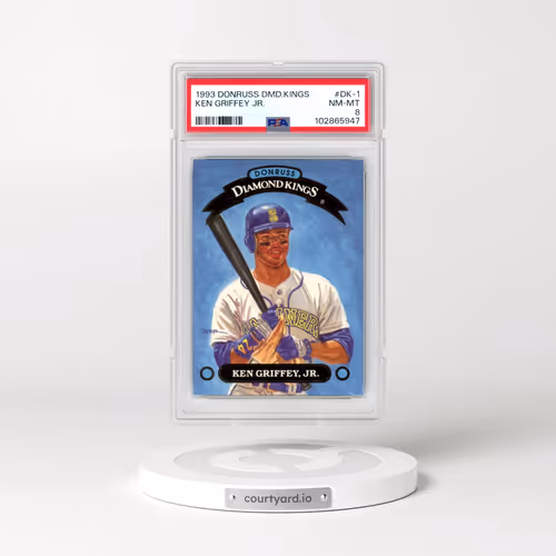 1993 Donruss Diamond Kings #DK-1 Ken Griffey Jr (PSA 8 NM-MT)