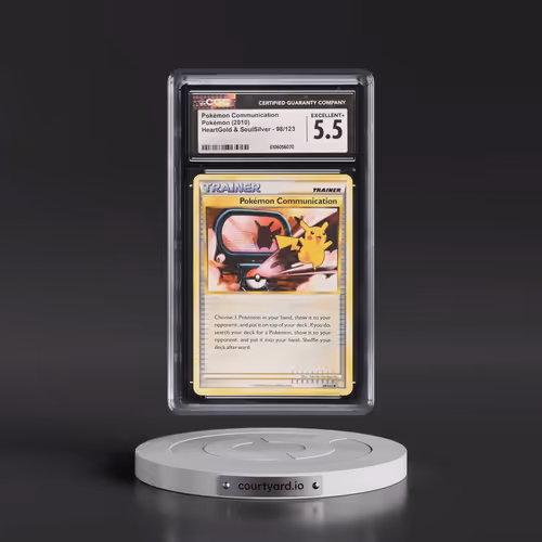 2010 HeartGold & SoulSilver #98/123 Pokémon Communication (CGC 5.5 EX+)