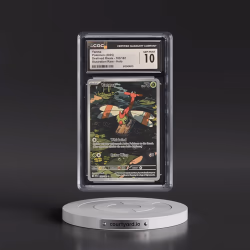 2025 Pokémon Dri EN-Destined Rivals #183 Yanma - Illustration Rare (CGC 10 GEM MINT)