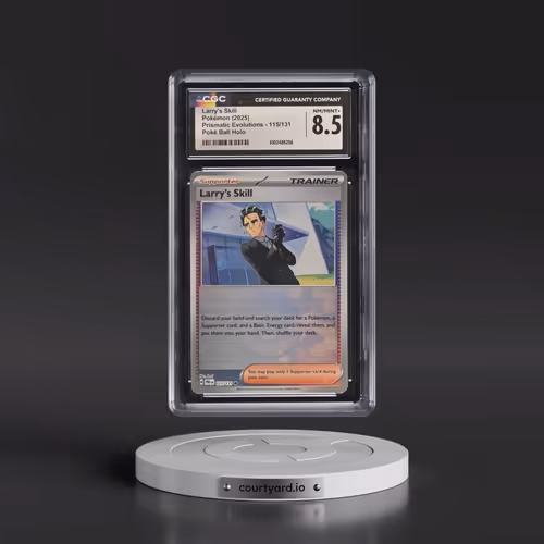 2024 Prismatic Evolutions - PRE EN #115/131 Larry's Skill - Poké Ball Holo (CGC 8.5 NM-MT+)