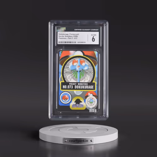 1998 Pokémon - Part 3 #073 Tentacruel (CGC 6 EX-NM)