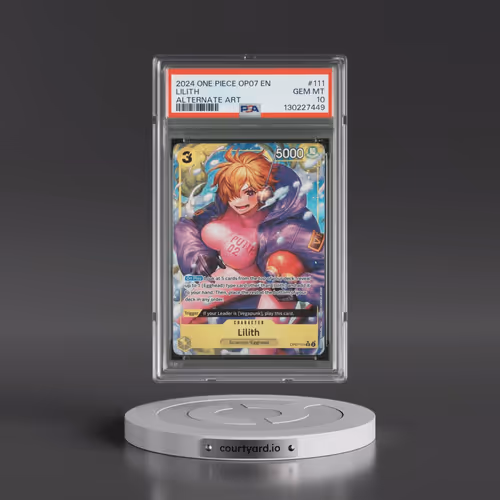 2024 One Piece 500 Years in the Future #111 Lilith - Alternate Art (PSA 10 GEM MINT)